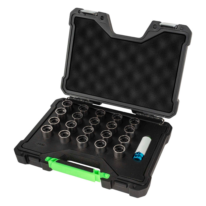 22-PIECE AUDI WHEEL LOCK BOLT KEY SET