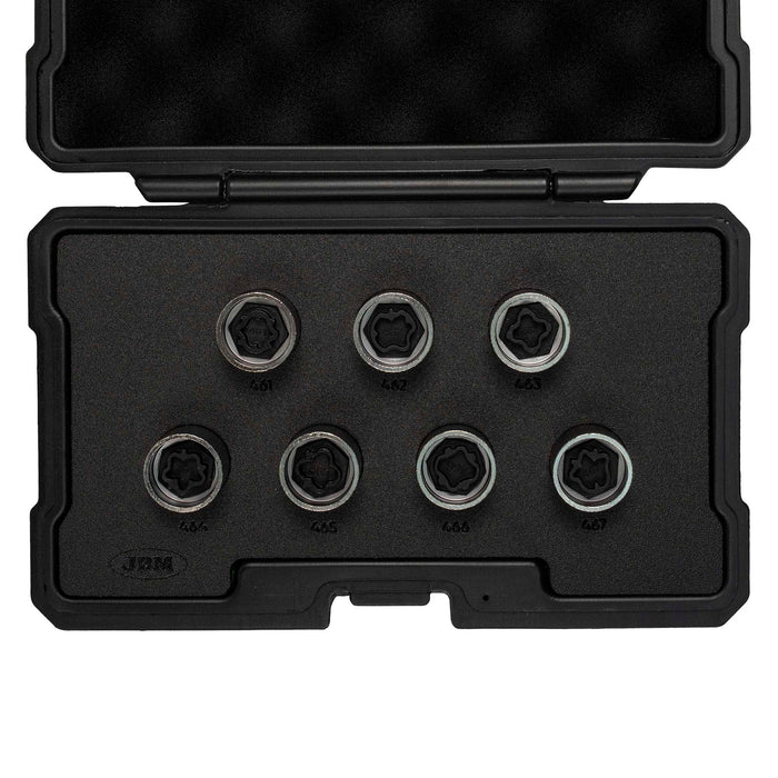 SET 7 LLAVES PARA TORNILLO DE BLOQUEO DE RUEDA OPEL/VAUXHALL