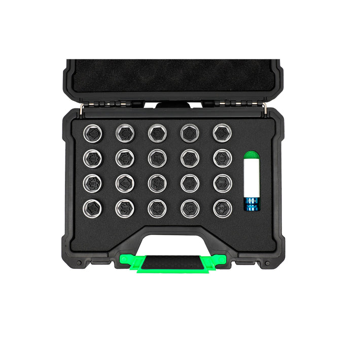 SET DE 21 LLAVES PARA TORNILLO DE BLOQUEO DE RUEDA OPEL/VAUXHALL (181-200)