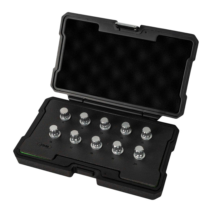 SET 10 LLAVES DE PUNTA PARA TORNILLO DE BLOQUEO DE RUEDA BMW