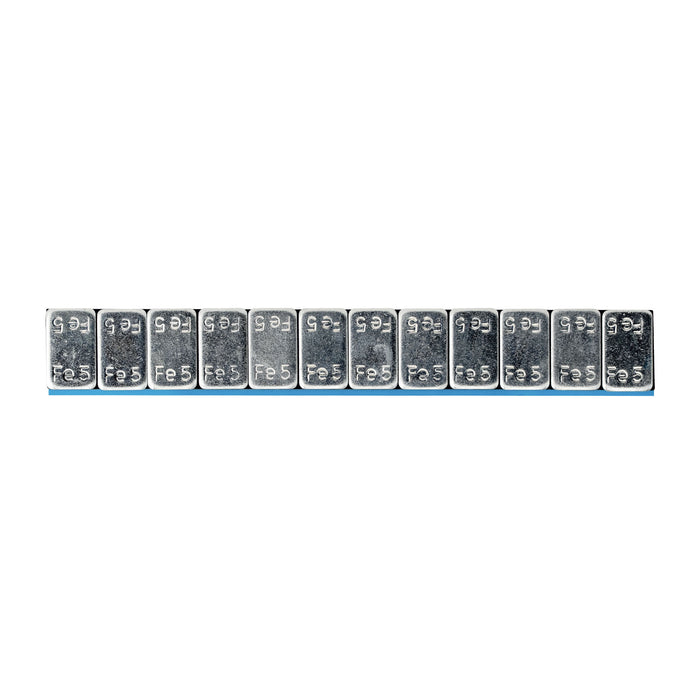 CAJA DE 100 CONTRAPESAS ADHESIVAS DE HIERRO - 60GR. (12X5G)