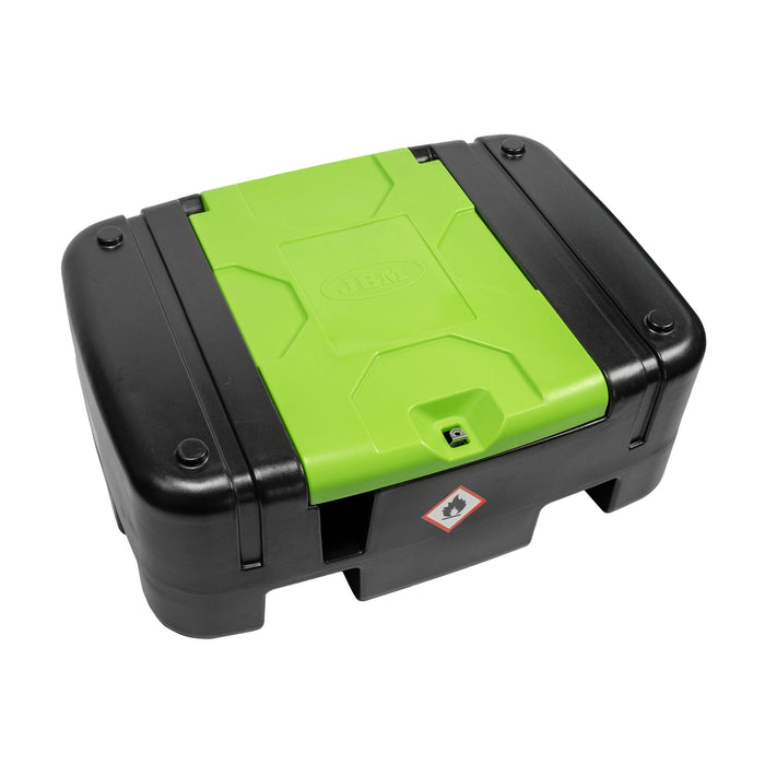 POMPE ÉLECTRIQUE POUR CARBURANT DIESEL AVEC RÉSERVOIR DE 210 L