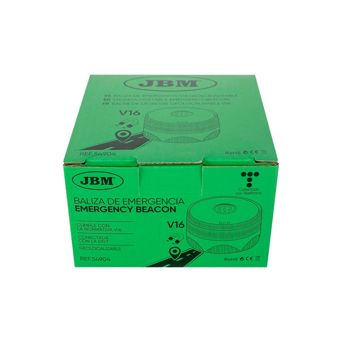 BALIZA DE EMERGENCIA V16 GEOLOCALIZABLE