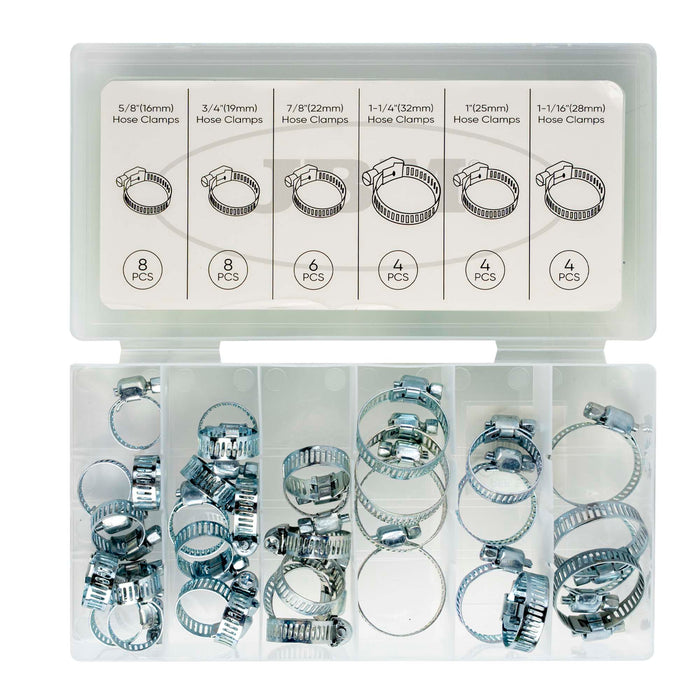 ESTUCHE DE ABRAZADERAS DE TUBO 34PCS