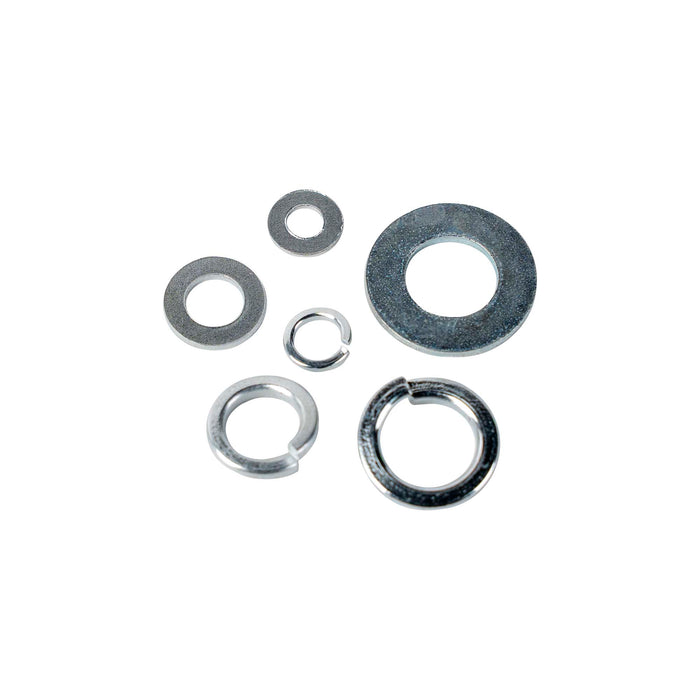 ESTUCHE DE ARANDELAS PLANAS Y GROWER 350PCS