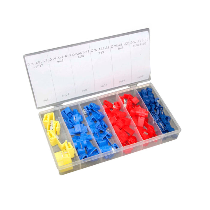 ESTUCHE DE CONECTORES RÁPIDOS DE CABLE 65PCS