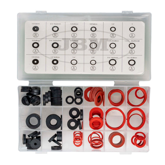 ESTOJO DE ANILHAS DE FIBRA 126PCS