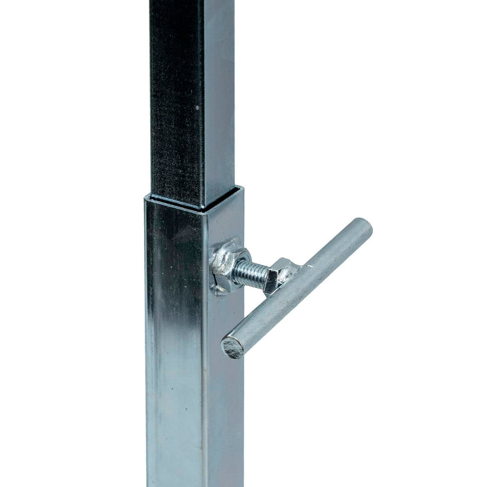 SOPORTE DOBLE AJUSTABLE PARA PINTAR LLANTAS