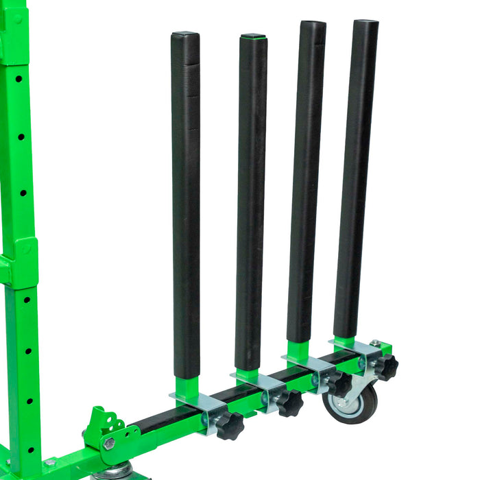 CARRO PARA PIEZAS AJUSTABLE CON SOPORTE PARA PANELES