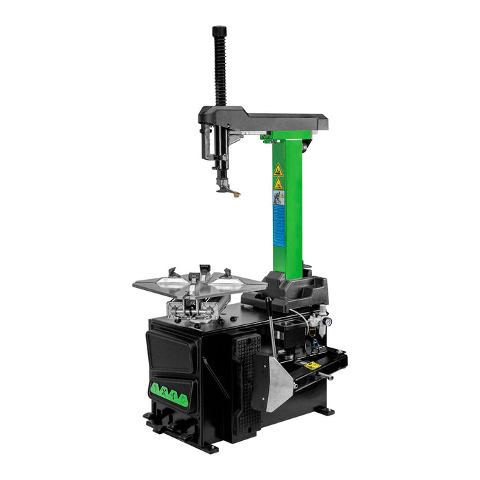 DESMONTADORA DE NEUMÁTICOS CON TORRE BASCULANTE AUTOMÁTICA 220V