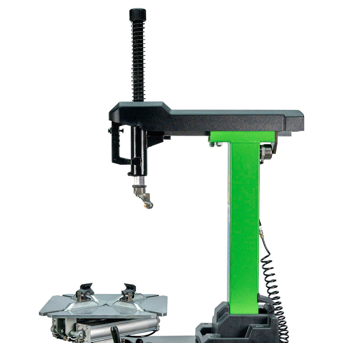 DESMONTADORA DE NEUMÁTICOS CON TORRE BASCULANTE AUTOMÁTICA 220V