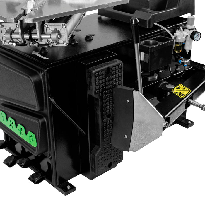 DESMONTADORA DE NEUMÁTICOS CON TORRE BASCULANTE AUTOMÁTICA 220V