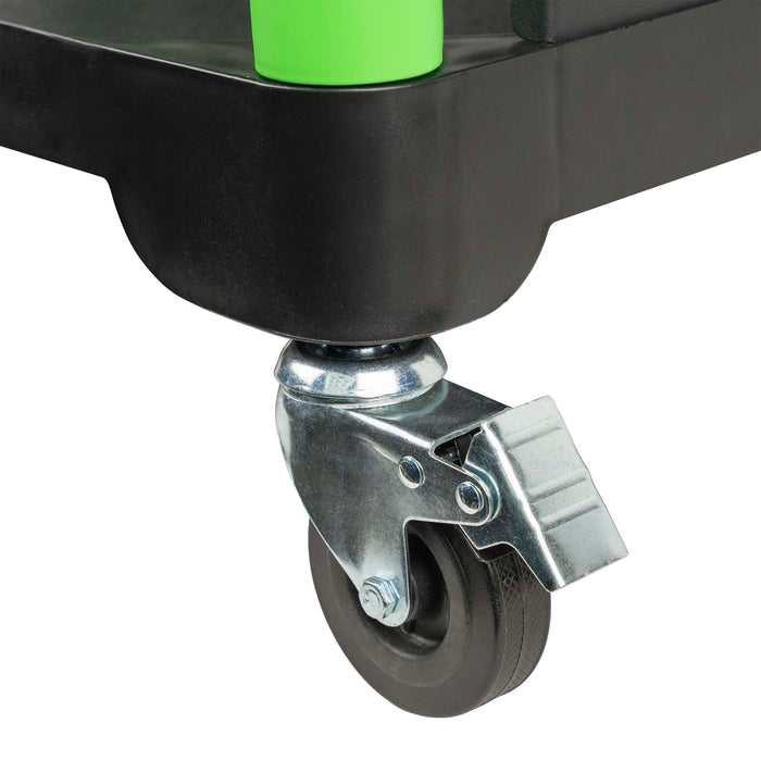 CARRINHO COM 3 BANDEJAS E SUPORTES PARA FERRAMENTAS DE DETAILING