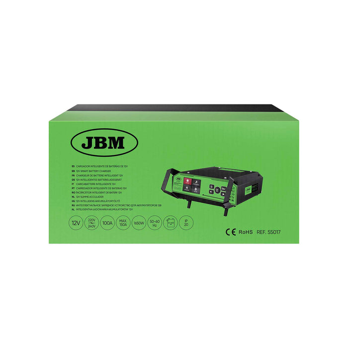 CARGADOR INTELIGENTE DE BATERÍAS DE 12V