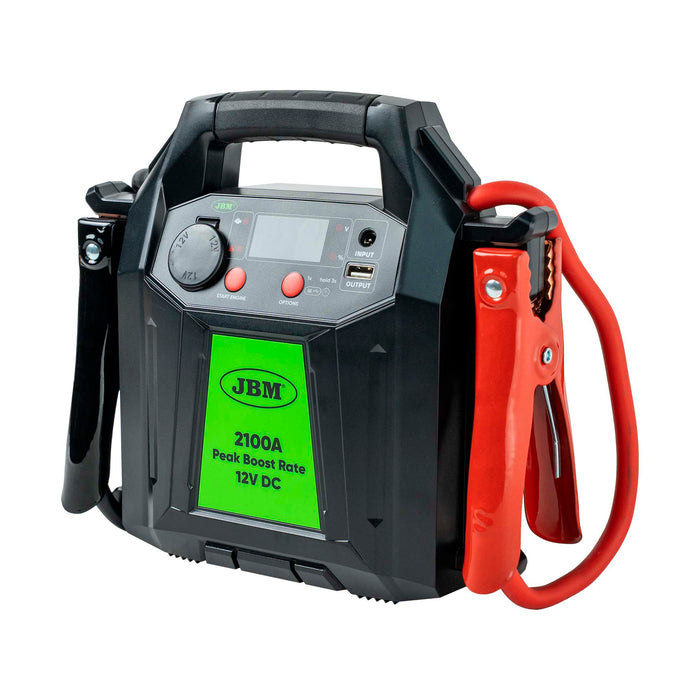 ARRANCADOR DE VEHÍCULOS MULTIFUNCIÓN CON PANTALLA DIGITAL Y BATERÍA DE LITIO DE 16.000MAH – 12V
