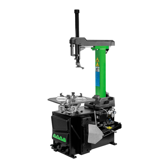 DESMONTADORA DE NEUMÁTICOS CON TORRE BASCULANTE AUTOMÁTICA 380V