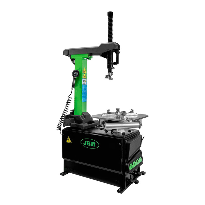 DESMONTADORA DE NEUMÁTICOS CON TORRE BASCULANTE AUTOMÁTICA 380V