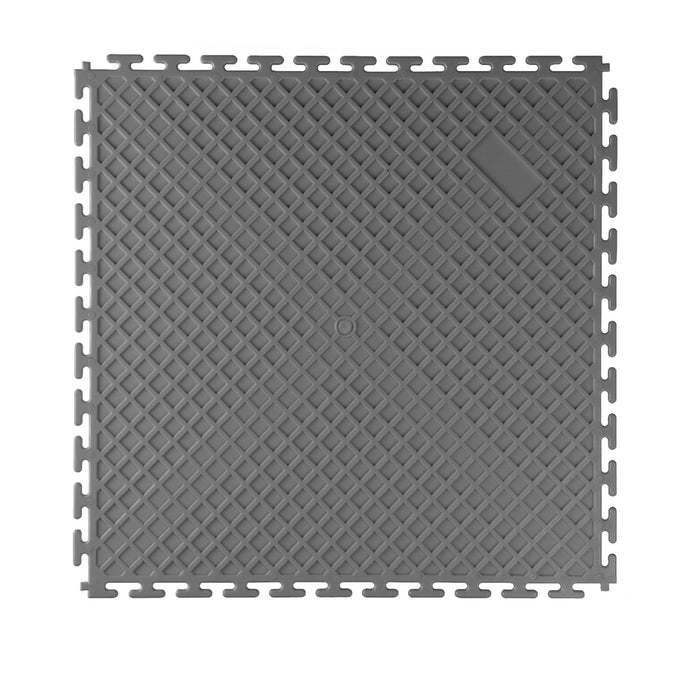 LOTE 20 UNIDADES BALDOSA GRIS DE PVC PARA SUELO