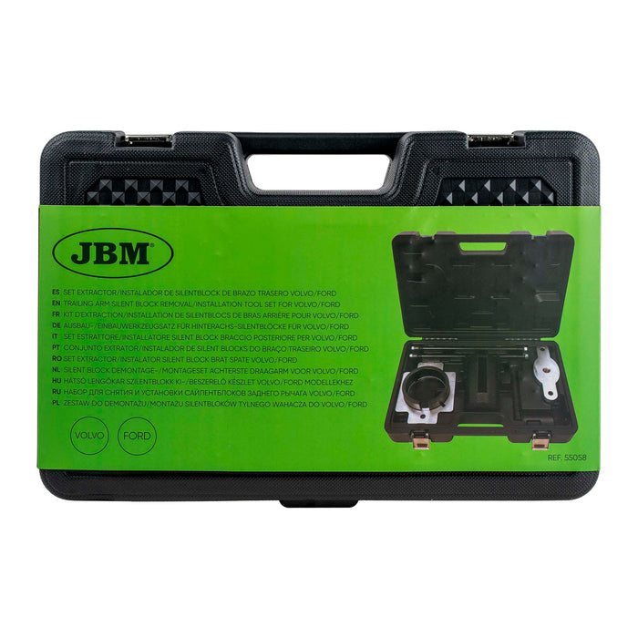 SET EXTRACTOR/INSTALADOR DE SILENTBLOCK DE BRAZO TRASERO VOLVO/FORD
