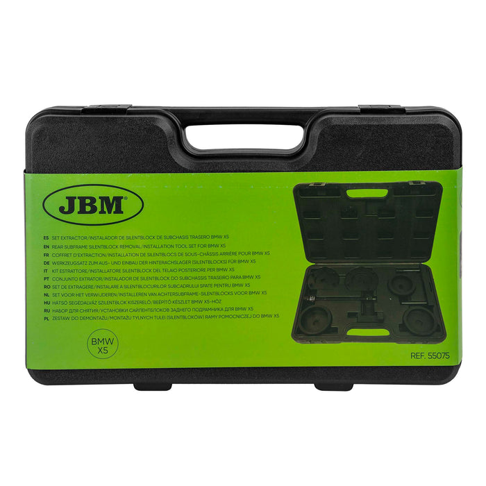 SET EXTRACTOR/INSTALADOR DE SILENTBLOCK DE SOPORTE DE TRANSMISIÓN BMW