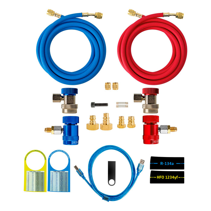 MÁQUINA PARA CARGA DE AIRE ACONDICIONADO