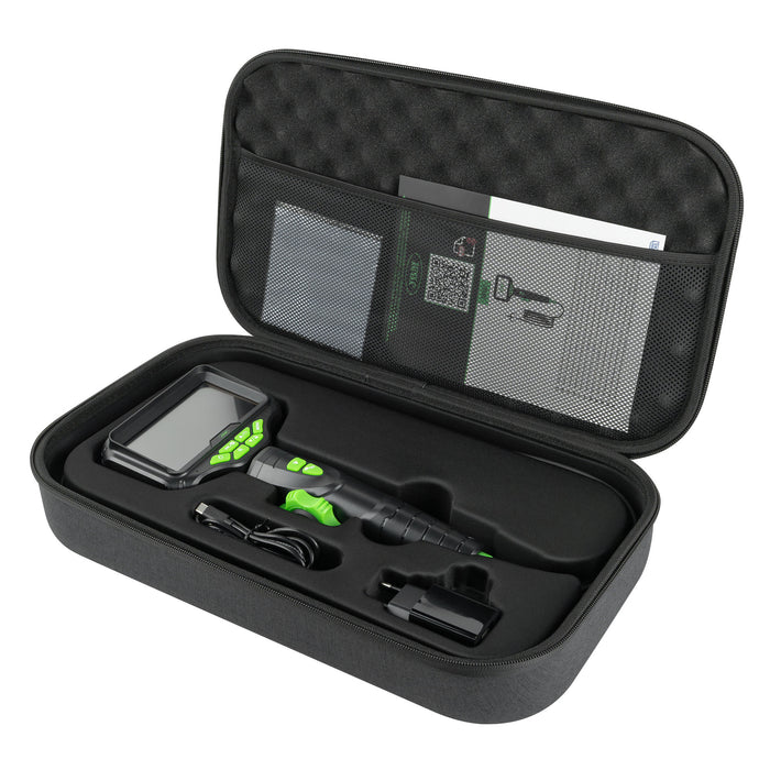 BIDIRECTIONAL ARTICULATING ENDOSCOPE WITH IPS SCREEN, HD CAMERA, AND LED ILLUMINATION