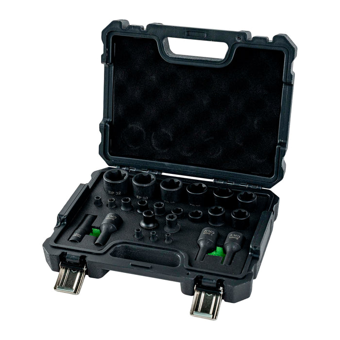 COFFRET DE DOUILLES TORX PLUS, 5 ET 6 BRANCHES SPÉCIAL TESLA