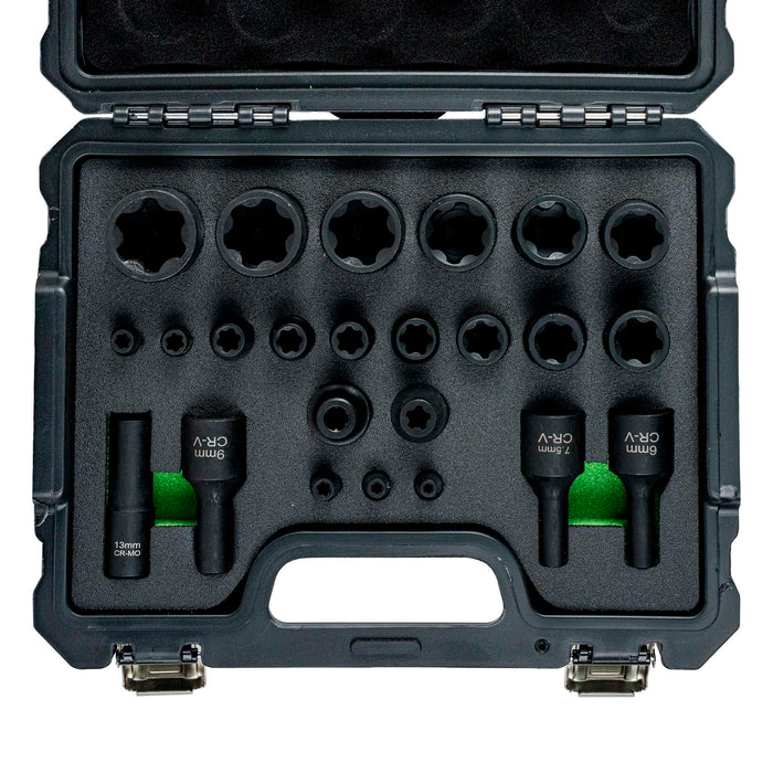 TORX PLUS SOCKET SET, 5 AND 6 POINT, SPECIAL FOR TESLA