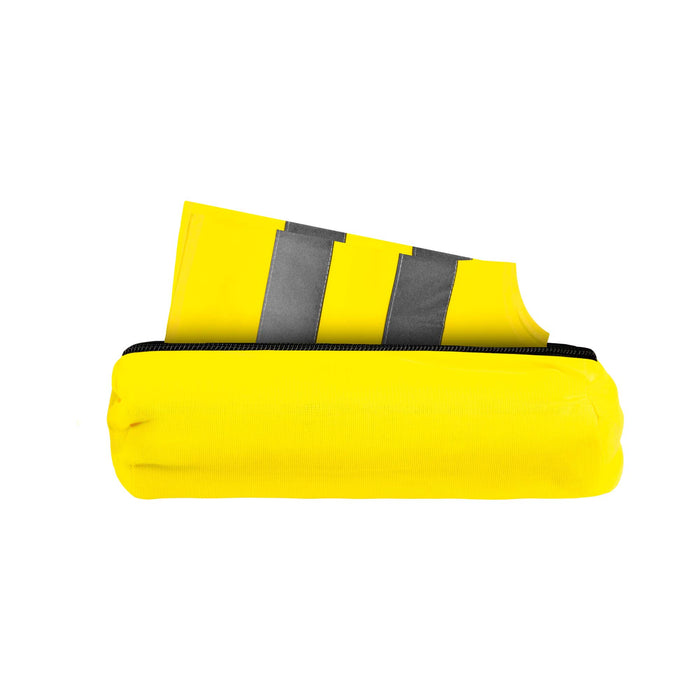 CHALECO AMARILLO REFLECTANTE HOMOLOGADO EN BOLSA