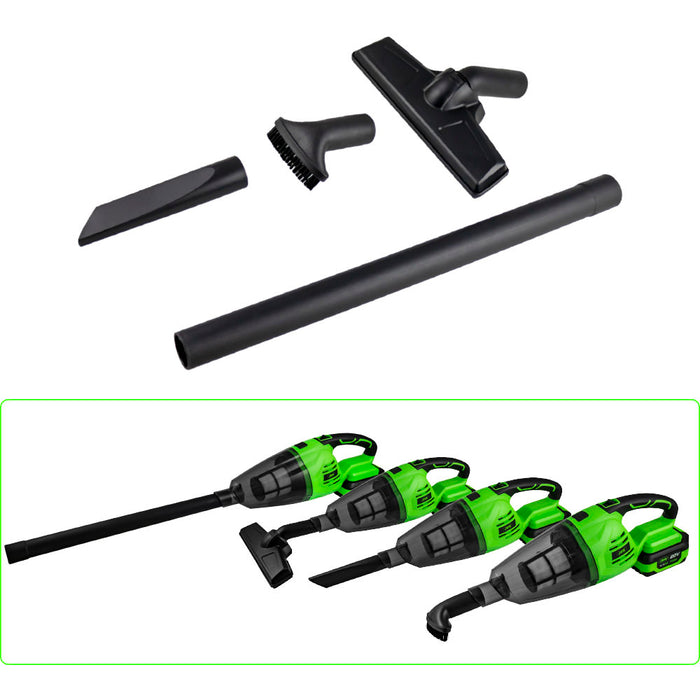 60003C COMPRESSEUR SANS FIL AVEC MALLETTE + 60001 ASPIRATEUR PORTABLE SANS FIL + 60035 + 52618