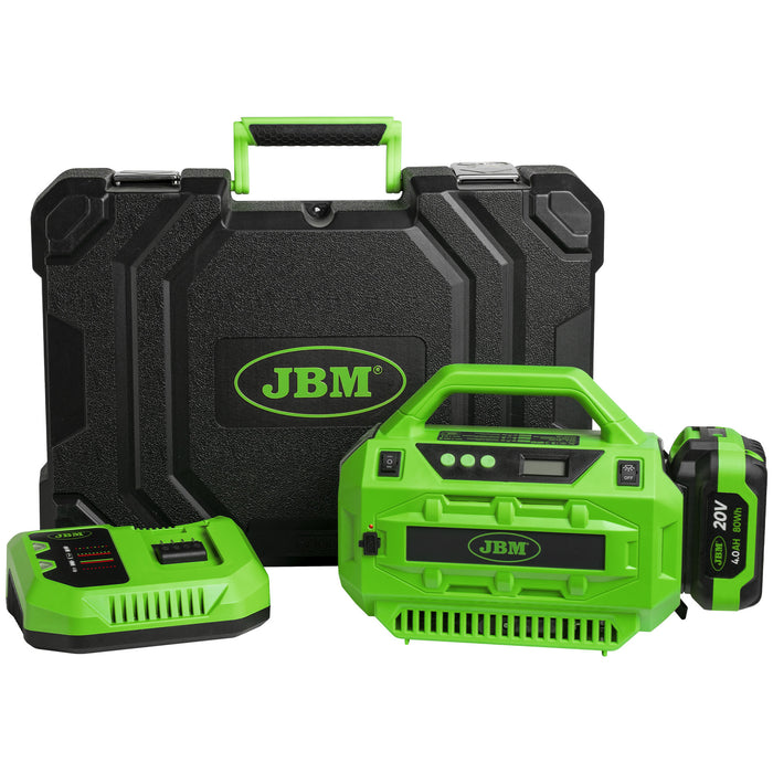 60003C COMPRESSEUR SANS FIL AVEC MALLETTE + 60001 ASPIRATEUR PORTABLE SANS FIL + 60035 + 52618