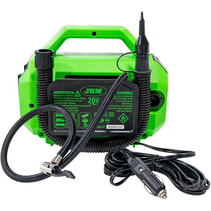PROMO ASPIRADOR + INFLADOR + PORTÁTIL DE TRABAJO + X2 BATERÍAS + CARGADOR