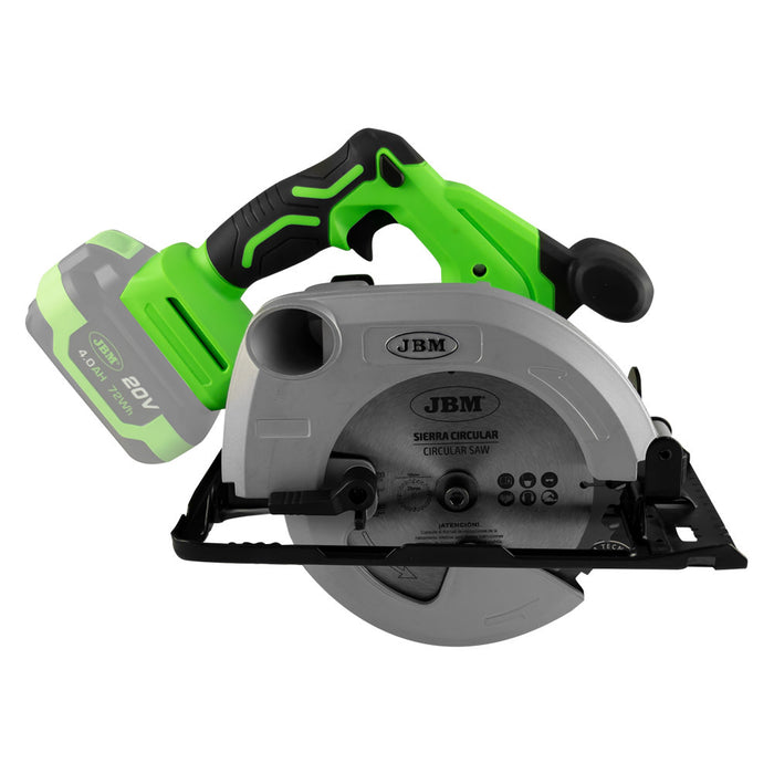 PROMO ELÉCTRICA CON SIERRA CIRCULAR 60007 + BATERÍA 4.0AH + BATERÍA 6.0AH + CARGADOR 20V + MOCHILA