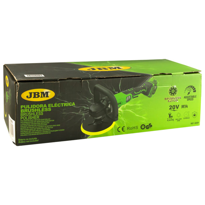 PROMO ELÉCTRICA CON PULIDORA  + BATERÍA 4.0AH + BATERÍA 6.0AH + CARGADOR 20V + MOCHILA