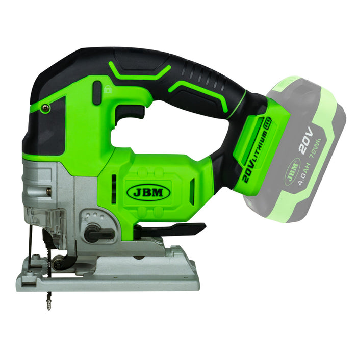 PROMO ELÉCTRICA CON SIERRA + BATERÍA 4.0AH + BATERÍA 6.0AH + CARGADOR 20V + MOCHILA