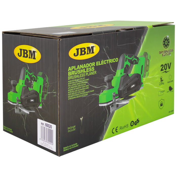 PROMO ELÉCTRICA CON CEPILLO  + BATERÍA 4.0AH + BATERÍA 6.0AH + CARGADOR 20V + MOCHILA