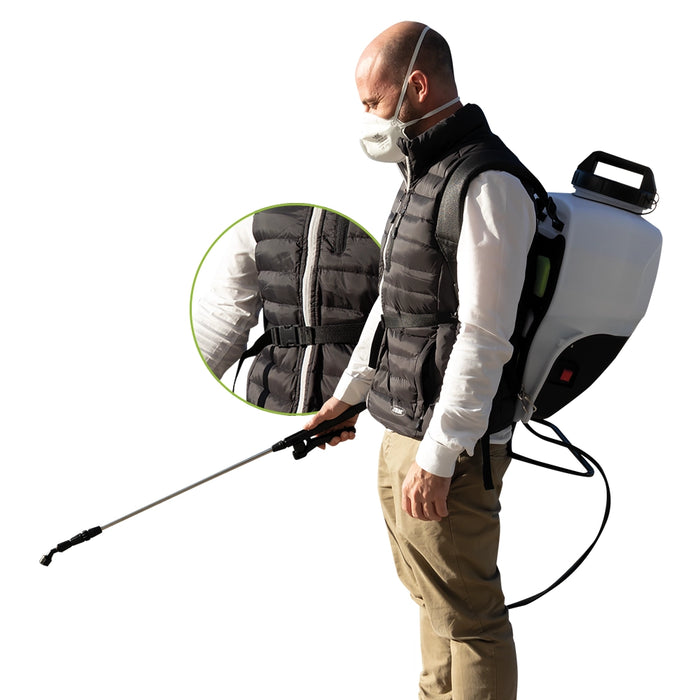 PULVERIZADOR DE MOCHILA 15L A BATERÍA