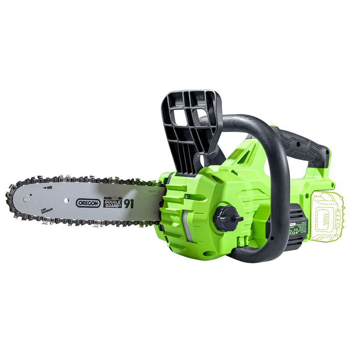 MOTOSIERRA + SOPLADOR +  CORTASETOS + BATERIA 6AH + CARGADOR 20V