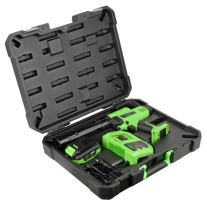 CORDLESS HOT GLUE GUN WITH CARRYING CASE + XS JACKET