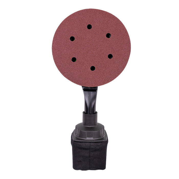 LIJADORA ORBITAL A BATERÍA + BATERIA 4AH + BATERIA 6AH + CARGADOR 20V + BOLSA DE HERRAMIENTAS
