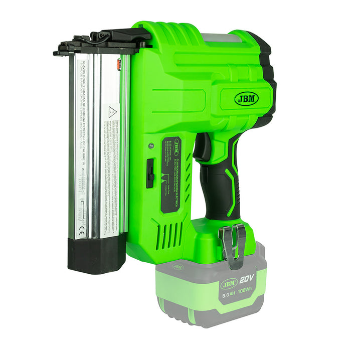 PROMO CLAVADORA A BATERÍA + BATERIA 4AH + BATERIA 6AH + CARGADOR 20V + BOLSA DE TRANSPORTE