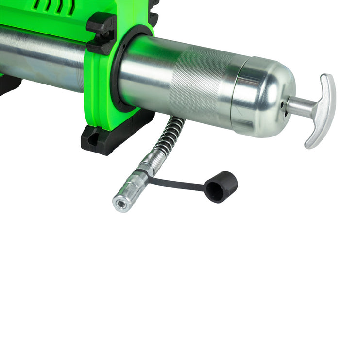 PROMO PISTOLA ENGRASADORA ELÉCTRICA + BATERIA 4AH + BATERIA 6AH + CARGADOR 20V + BOLSA DE TRANSPORTE