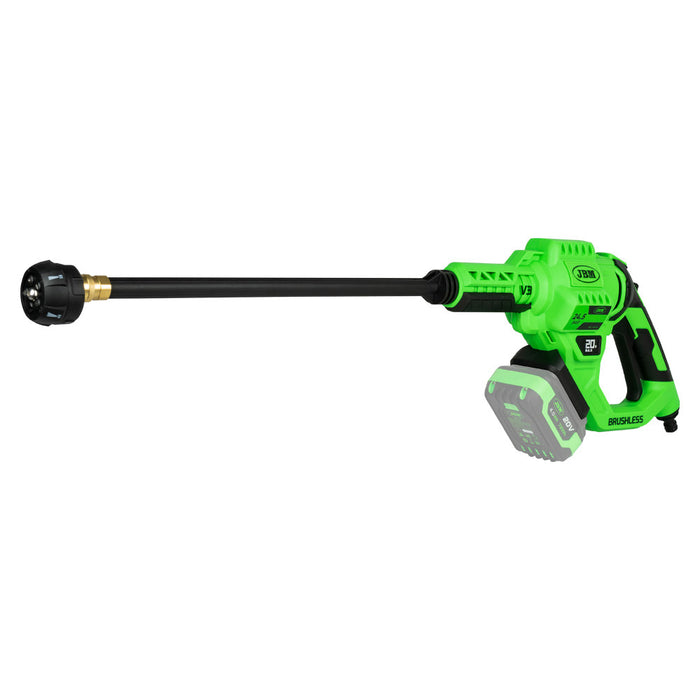 PROMO HIDROLIMPIADORA A PRESIÓN A BATERÍA + BATERIA 6AH + CARGADOR 20V + BOLSA DE HERRAMIENTAS + CARRETE DE MANGUERA 15M