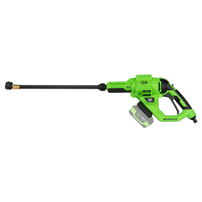 PROMO HIDROLIMPIADORA A PRESIÓN A BATERÍA + BATERIA 6AH + CARGADOR 20V + BOLSA DE HERRAMIENTAS + CARRETE DE MANGUERA 15M