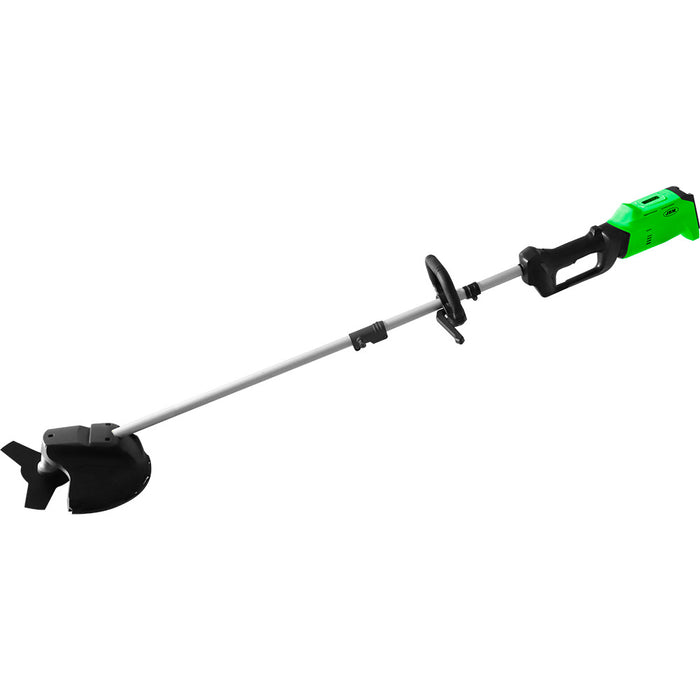 MOTOSIERRA A BATERIA  + CORTASETOS + DESBROZADORA  + BATERÍA