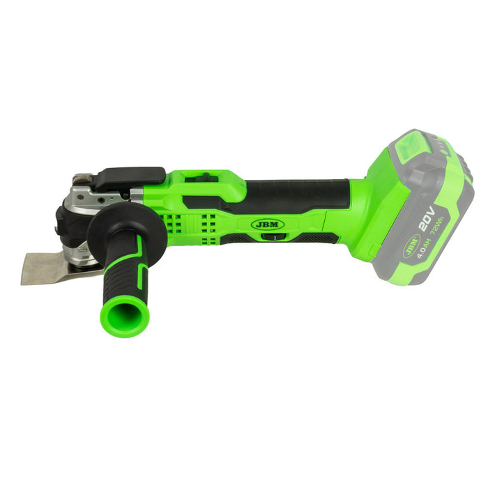 PROMO MULTIHERRAMIENTA OSCILANTE A BATERÍA + BATERIA 6AH + CARGADOR 20V + BOLSA DE HERRAMIENTAS