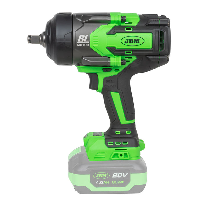 PROMO  PISTOLA DE IMPACTO 1/2" +  BATERÍA 6AH + CARGADOR 20V  +  PORTÁTIL + BOLSA DE HERRAMIENTAS