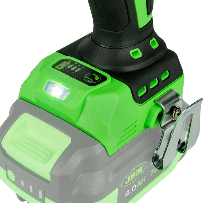 PISTOLA DE IMPACTO BRUSHLESS A BATERÍA 1/2" 1300NM