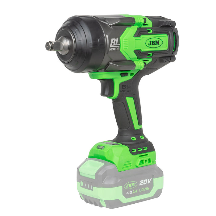 PROMO  PISTOLA DE IMPACTO 1/2" +  BATERÍA 6AH + CARGADOR 20V  +  PORTÁTIL + BOLSA DE HERRAMIENTAS