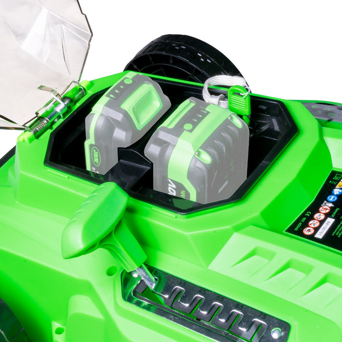PROMO ELÉCTRICA CON CORTACESPED + 2 BATERÍAS 4AH + CARGADOR 20v
